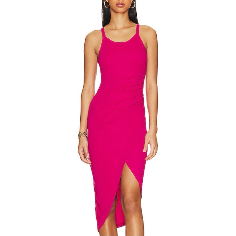 L*SPACE Bardot Dress - Bougainvillea
